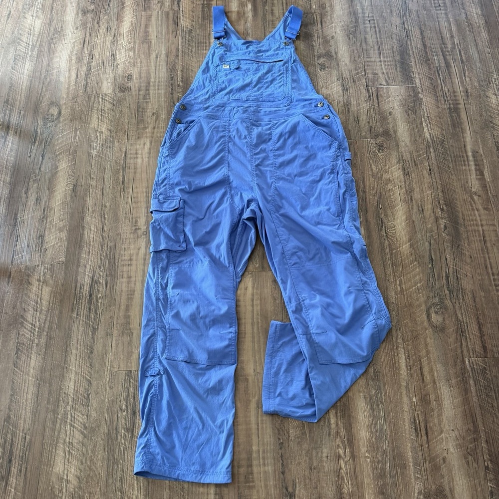 Duluth Trading Company Women's Heirloom Gardening Bib Overalls Blue Size L X 31